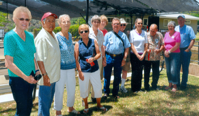 Class of 1955 at the fairgrounds