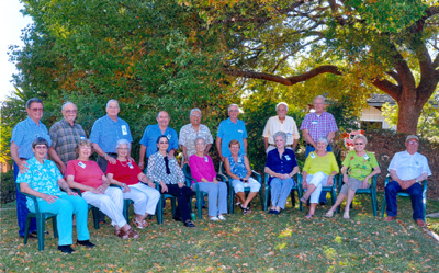 Class of 1955 at Janet Whitla's