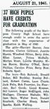 Class of 1942 Gazette Article