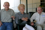Molly, Pearl & Bill, possibly our oldest living graduates