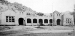 The first official building, constructed in 1917 (located where the gym is now)
